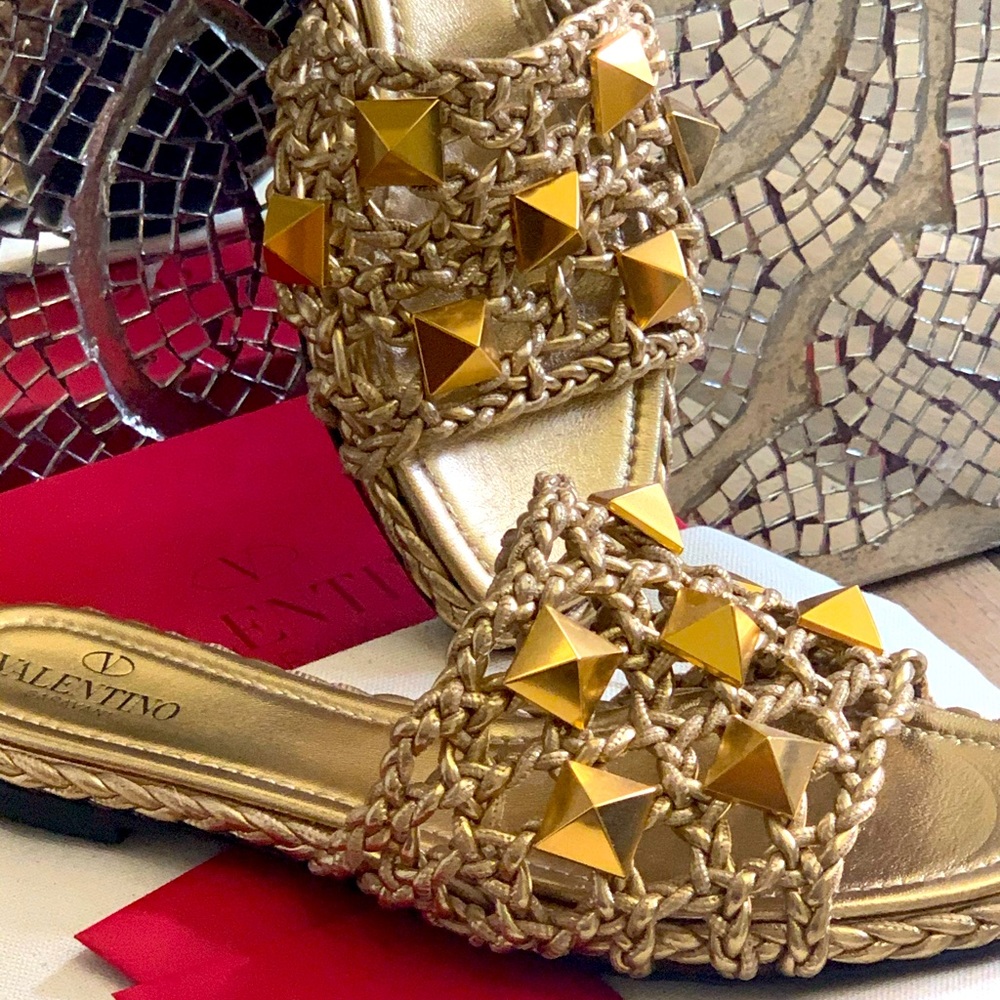 Valentino Roman Stud Sandals